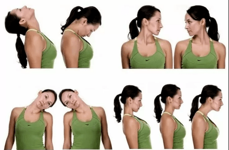 Exercices pour l'ostéochondose cervicale